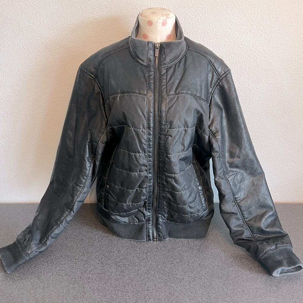 Calvi Klein bomber jacket body fit couture